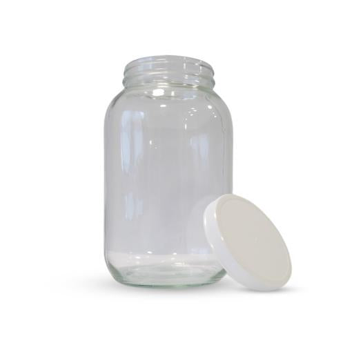Handcraft Supplies 1 US Gallon Glass Jars with Lids 4 Pack