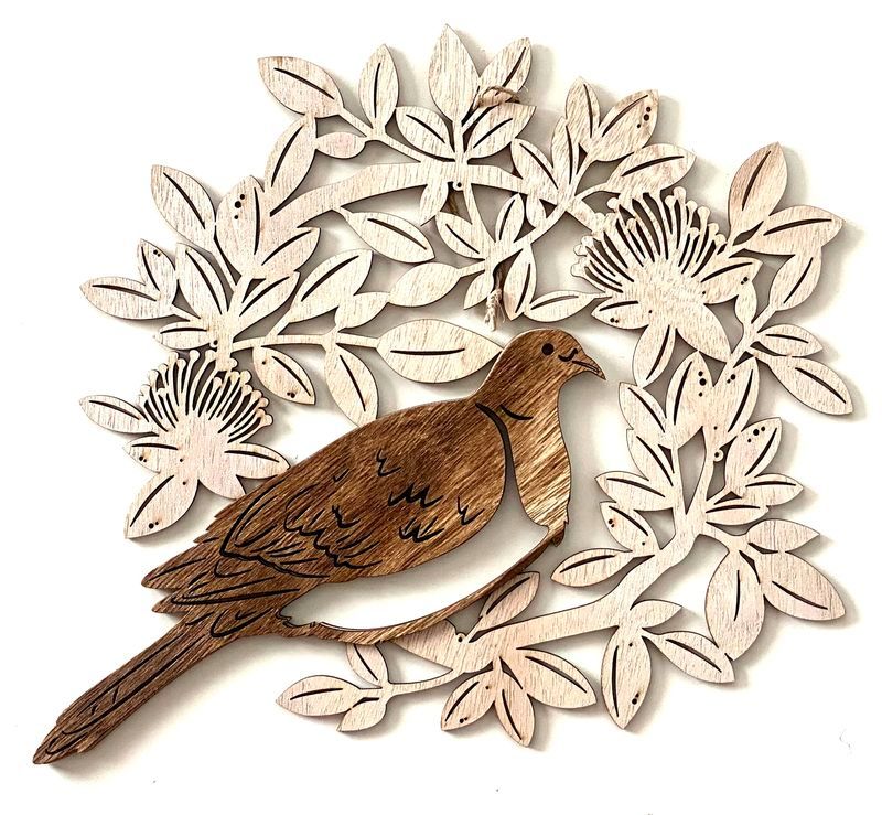 Wall Art - MDF Kereru 30cm (Set of 3)