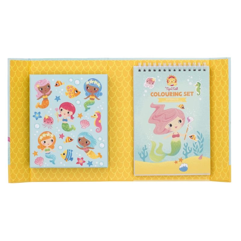 Colouring Set - Mermaids - Tiger Tribe
