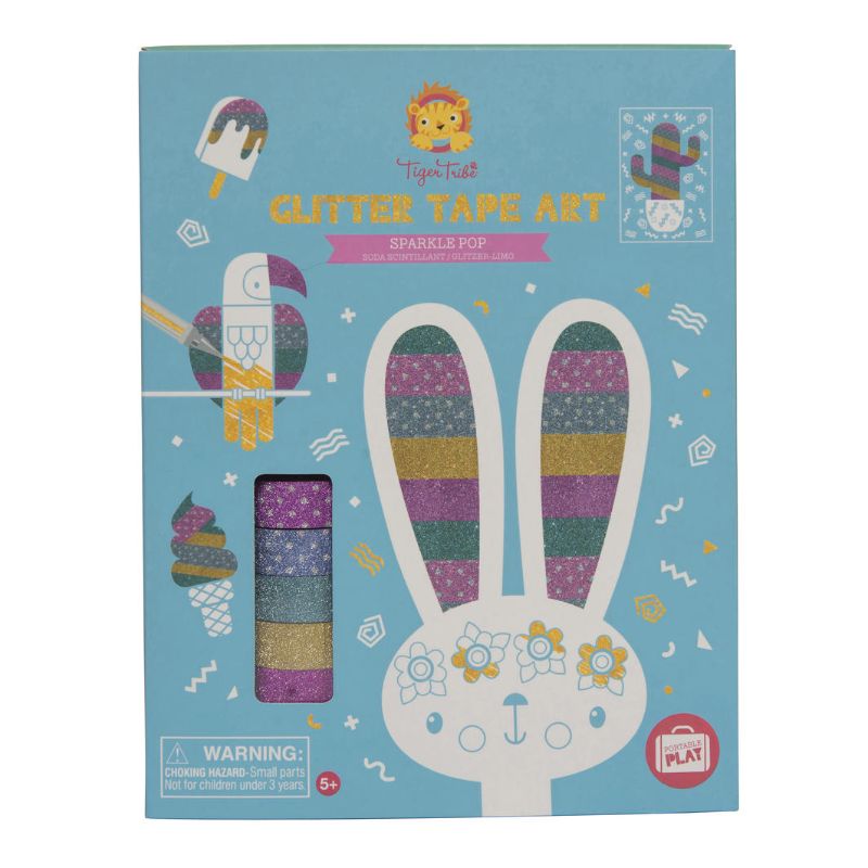 Glitter Tape Art Kit - Sparkle Pop - Tiger Tribe