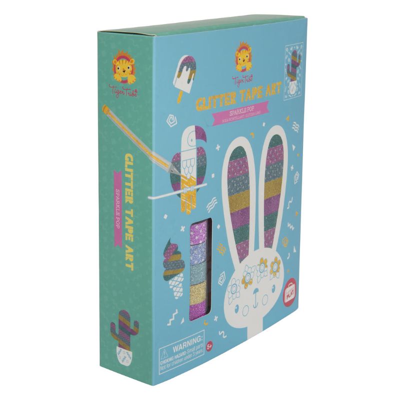 Glitter Tape Art Kit - Sparkle Pop - Tiger Tribe
