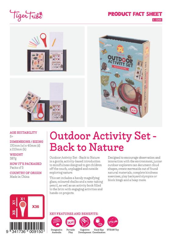 Outdoor Activity Set - Tiger Tribe