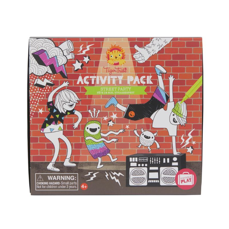 Activity Pack - Street Party (Set of 4) - Tiger Tribe