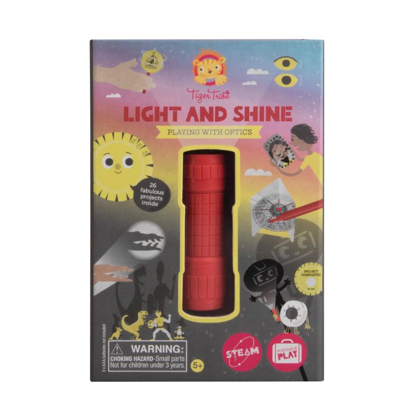 Activity Set - Light and Shine Optics - Tiger Tribe
