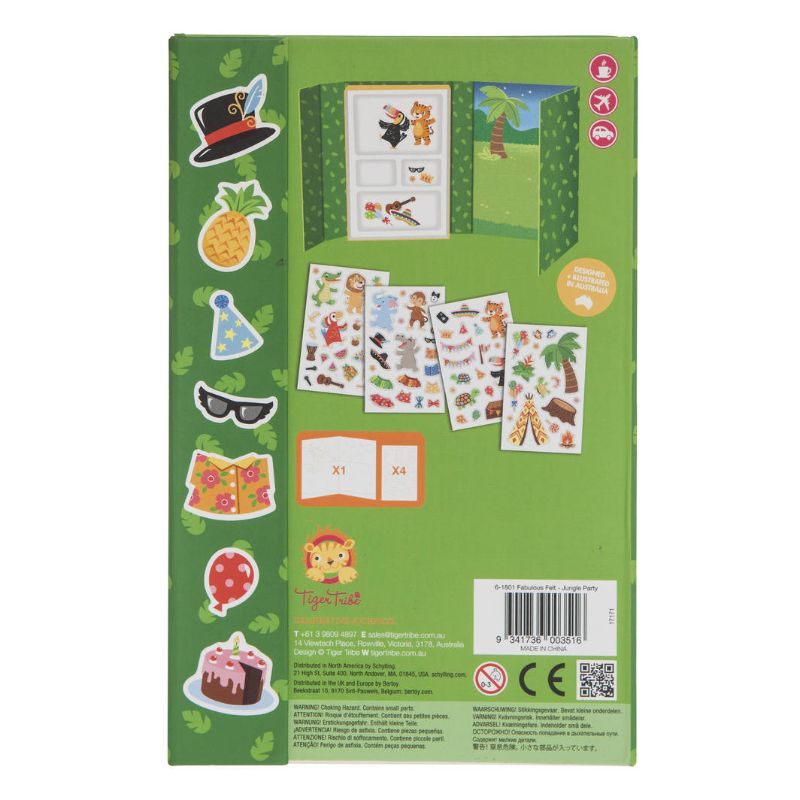 Activity Set - Fabulous Felt Jungle Party - Tiger Tribe