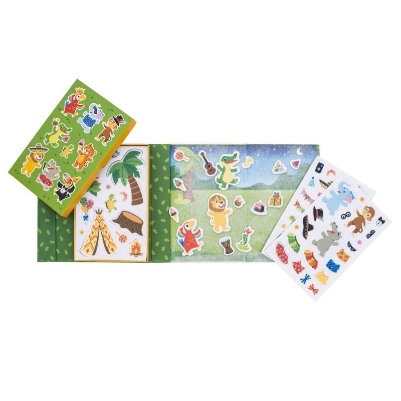 Activity Set - Fabulous Felt Jungle Party - Tiger Tribe