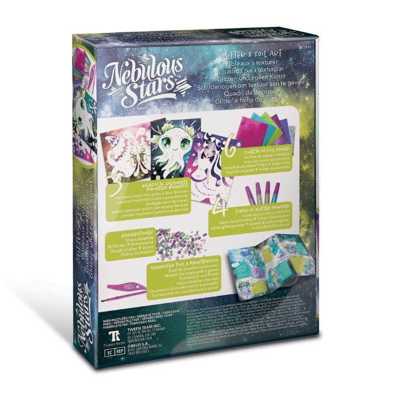 Glitter & Foil Art - Marinia (Set of 2) - Nebulous Stars