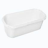 Food Storage Plastic Container White 5L - 10PC