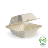 Clam Burger Biocane Natural 15cm X 15cm X 8cm - 125PC