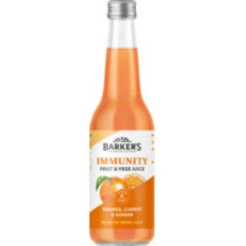 Juice Immunity Orange Carrot &Ginger Ready To Drink - 8X275ML