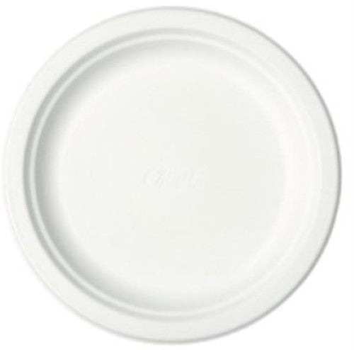 Plate Sugarcane Dinner Round 23cm / 9 Inch - 50PC