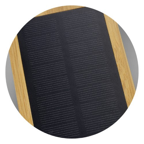 Solar Power Bank - NATURA Bamboo (Natural)