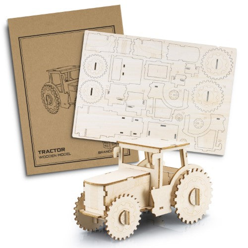Wooden Model - BRANDCRAFT Tractor