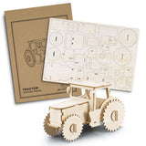 Wooden Model - BRANDCRAFT Tractor