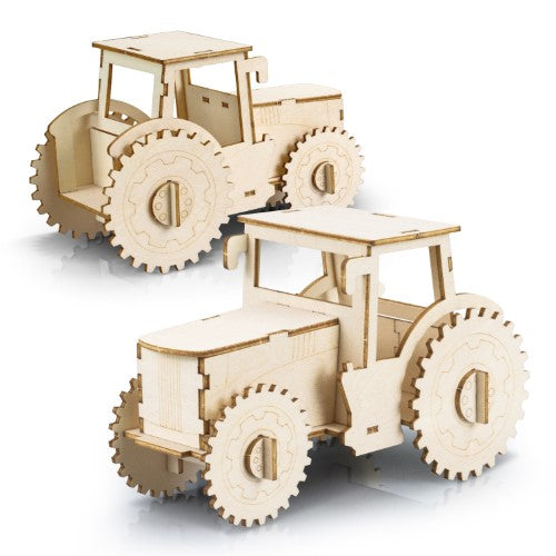 Wooden Model - BRANDCRAFT Tractor