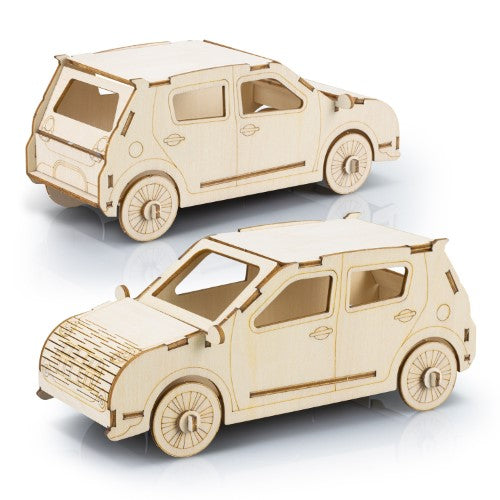Wooden Model - BRANDCRAFT Hatchback Car