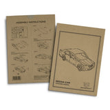 Wooden Model - BRANDCRAFT Sedan Car