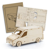 Wooden Model - BRANDCRAFT Van