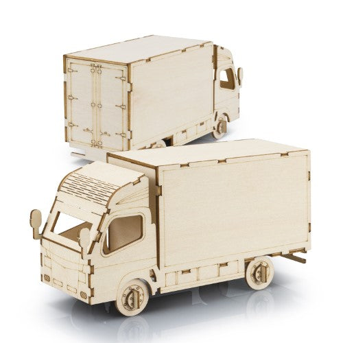 Wooden Model - BRANDCRAFT Small Truck