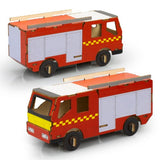 Wooden Model - BRANDCRAFT Fire Truck
