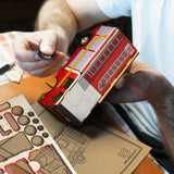 Wooden Model - BRANDCRAFT Fire Truck