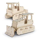 Wooden Model - BRANDCRAFT Bulldozer
