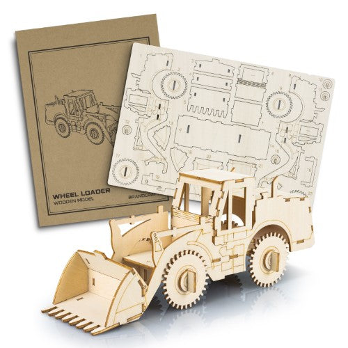 Wooden Model - BRANDCRAFT Wheel Loader