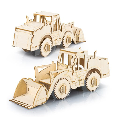 Wooden Model - BRANDCRAFT Wheel Loader
