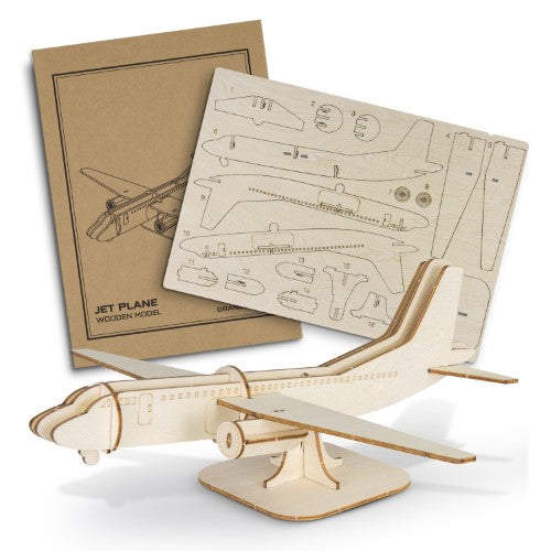 Wooden Model - BRANDCRAFT Jet Plane