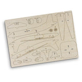 Wooden Model - BRANDCRAFT Jet Plane