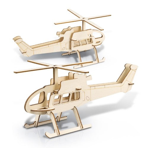 Wooden Model - BRANDCRAFT Helicopter