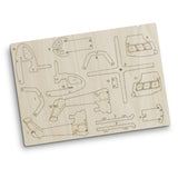 Wooden Model - BRANDCRAFT Helicopter