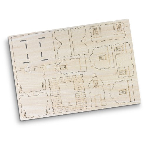 Wooden Model - BRANDCRAFT House