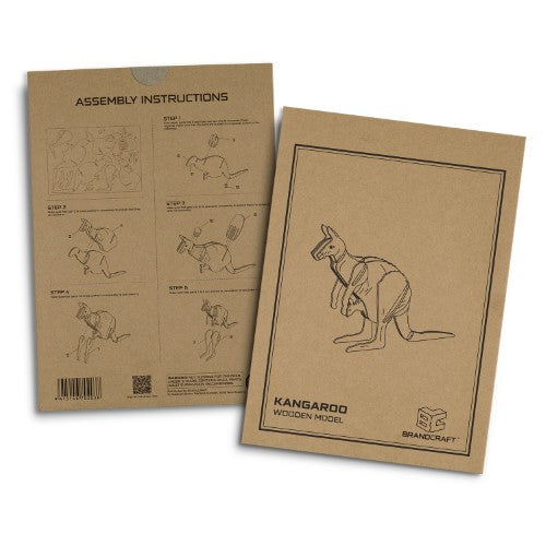 Wooden Model - BRANDCRAFT Kangaroo