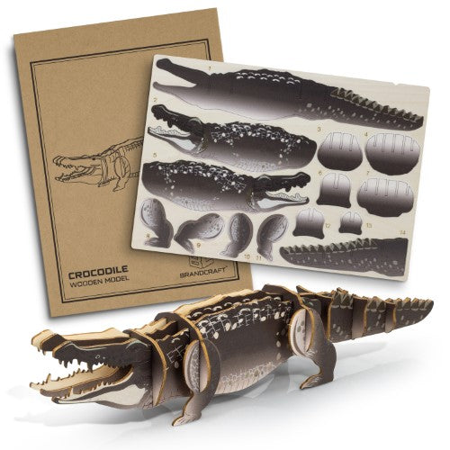 Wooden Model - BRANDCRAFT Crocodile