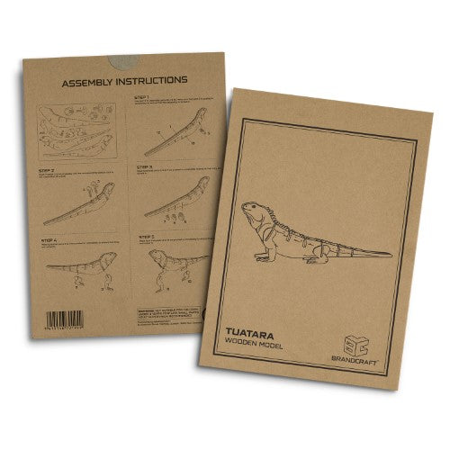 Wooden Model - BRANDCRAFT Tuatara