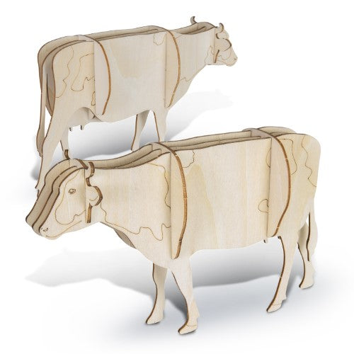 Wooden Model - BRANDCRAFT Cow