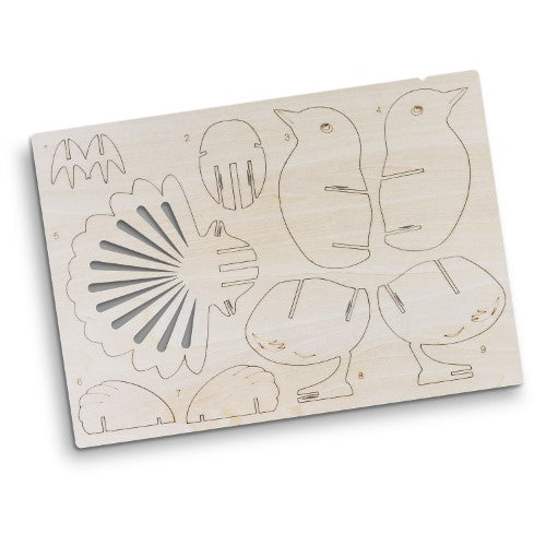 Wooden Model - BRANDCRAFT Fantail