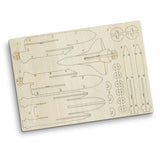 Wooden Model - BRANDCRAFT Rocket Ship