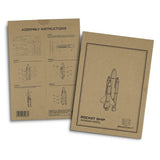 Wooden Model - BRANDCRAFT Rocket Ship