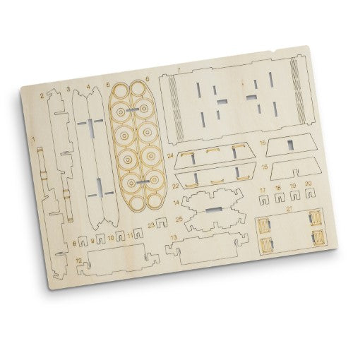 Wooden Model - BRANDCRAFT Tank