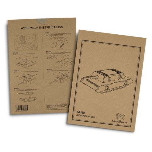 Wooden Model - BRANDCRAFT Tank