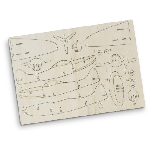 Wooden Model - BRANDCRAFT Spitfire
