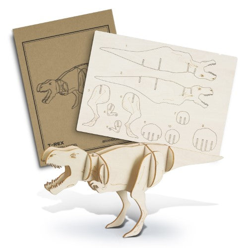 Wooden Model - BRANDCRAFT Tyrannosaurus Rex