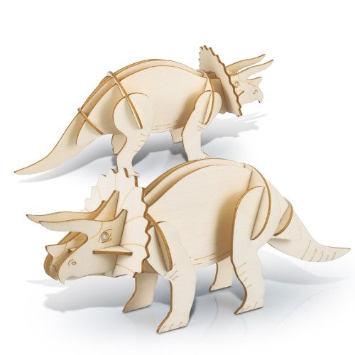 Wooden Model - BRANDCRAFT Triceratops