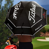 Double Canopy Umbrella - Titleist Tour (Black)