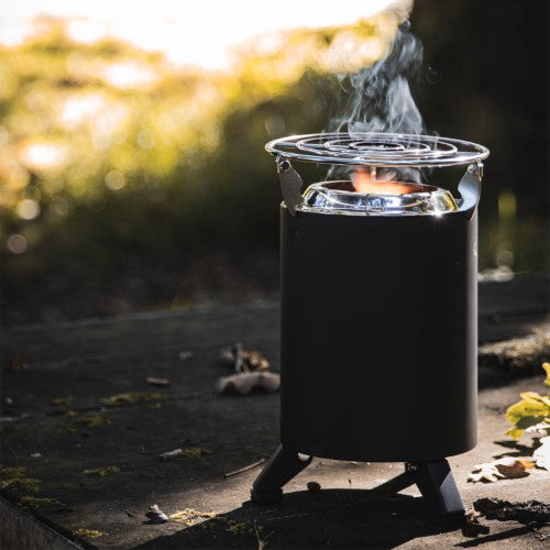 Camp Fire and Cooker - Frontier (Black)