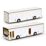 Wooden Model - BRANDCRAFT Bus