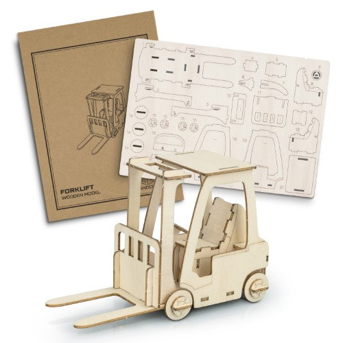 Wooden Model - BRANDCRAFT Forklift