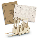 Wooden Model - BRANDCRAFT Forklift